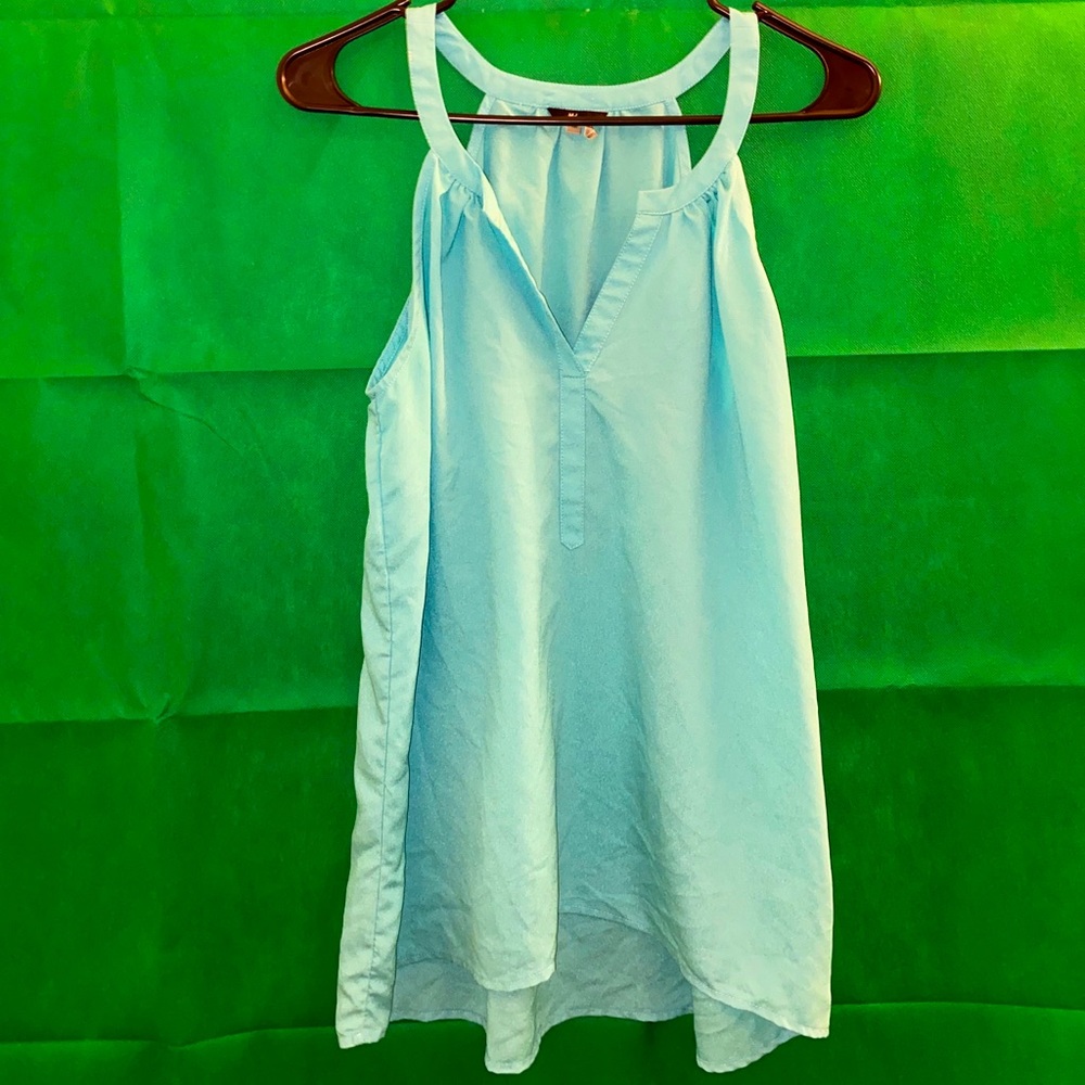 Blue tank top